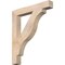 Ekena Millwork Funston Block Smooth Bracket, Douglas Fir, 3 1/2"W x 26"D x 30"H BKT04X26X30FST05SDF - alternate 1
